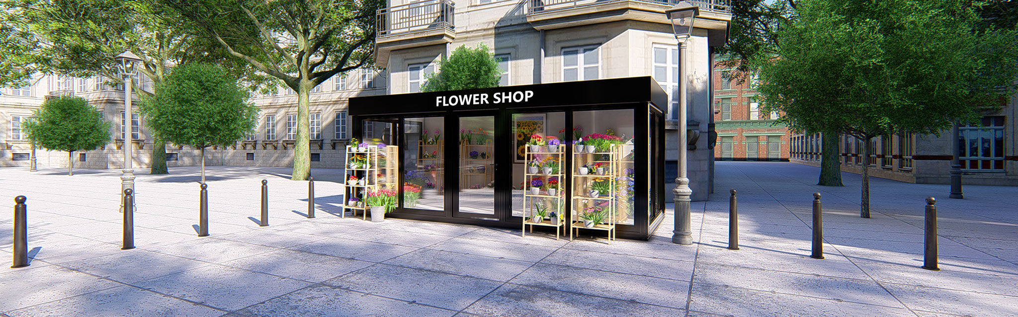 PAVLIOANE PENTRU FLORĂRIE