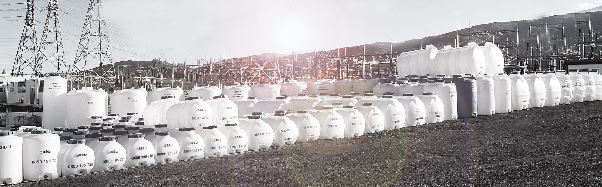 Tanks for septic pit